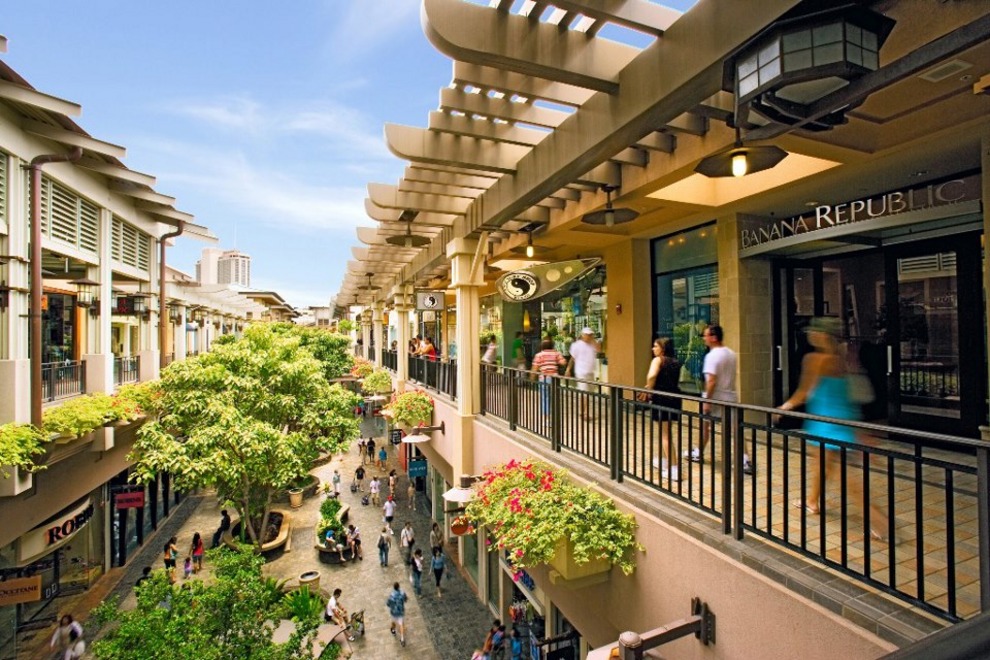 Trung tâm thương mại ở Honolulu Trung tâm thương mại ở Honolulu