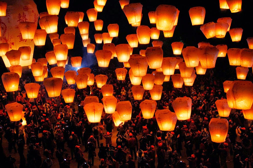  Lễ hội thiên đăng tại Bình Khê (Đài Bắc)